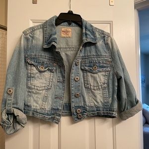 Cropped Jean Jacket Kids L